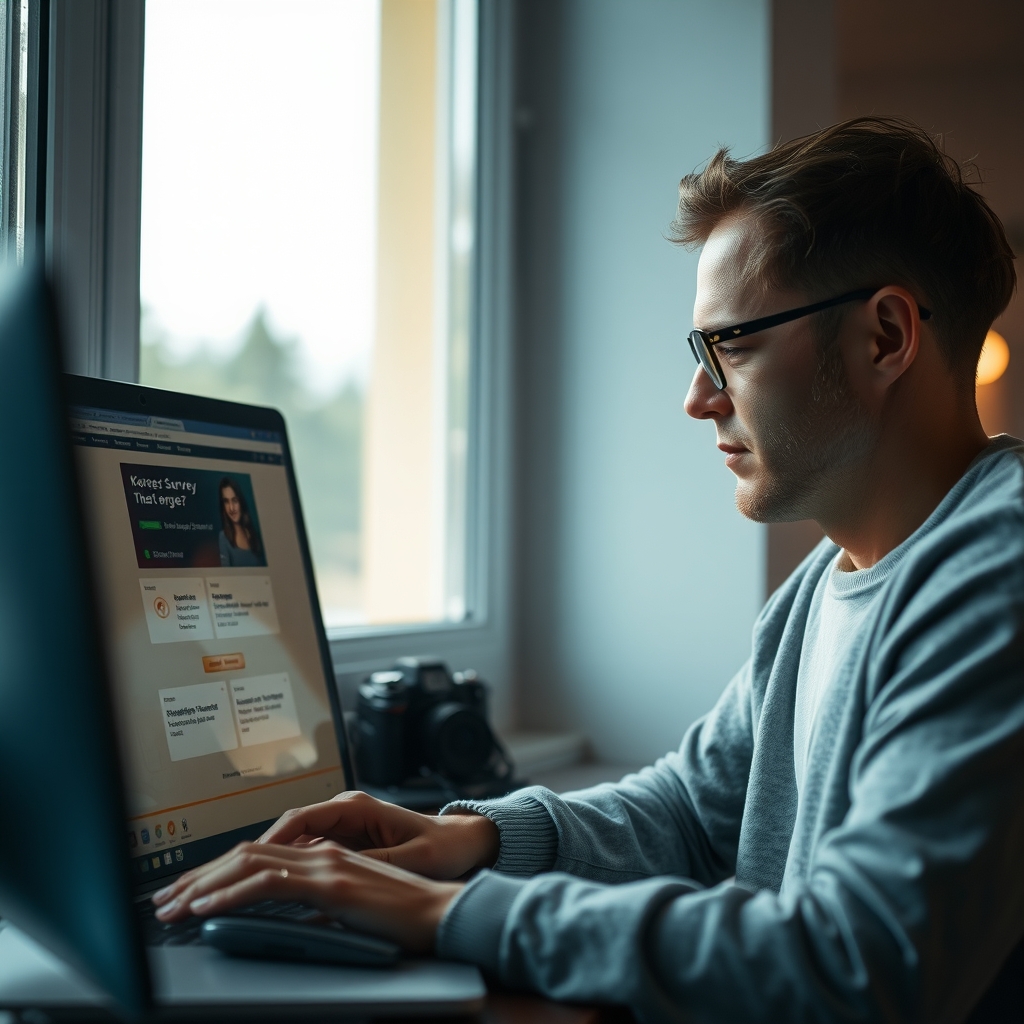 online survey panels and the people who answer them